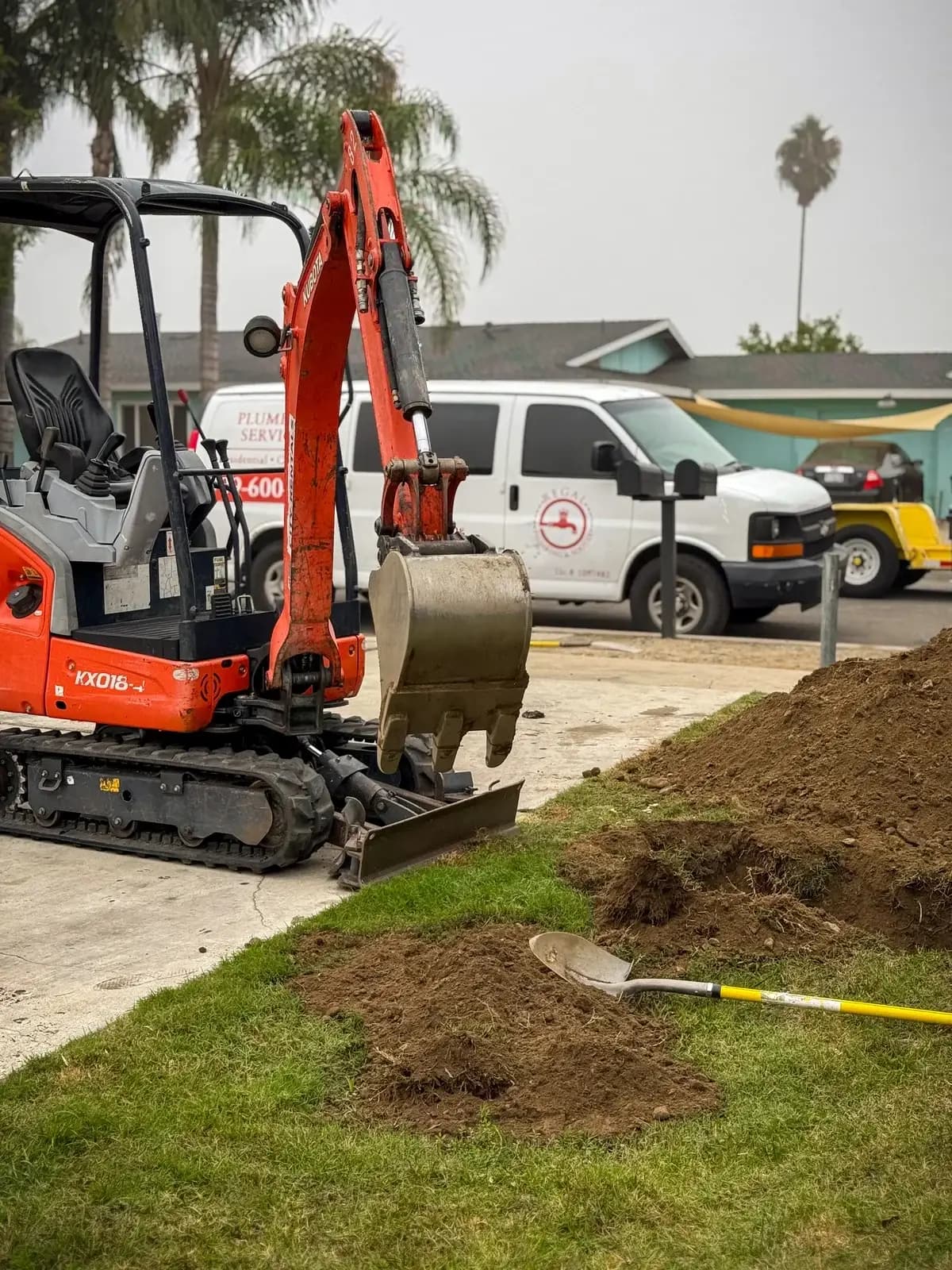 Sewer line repair
