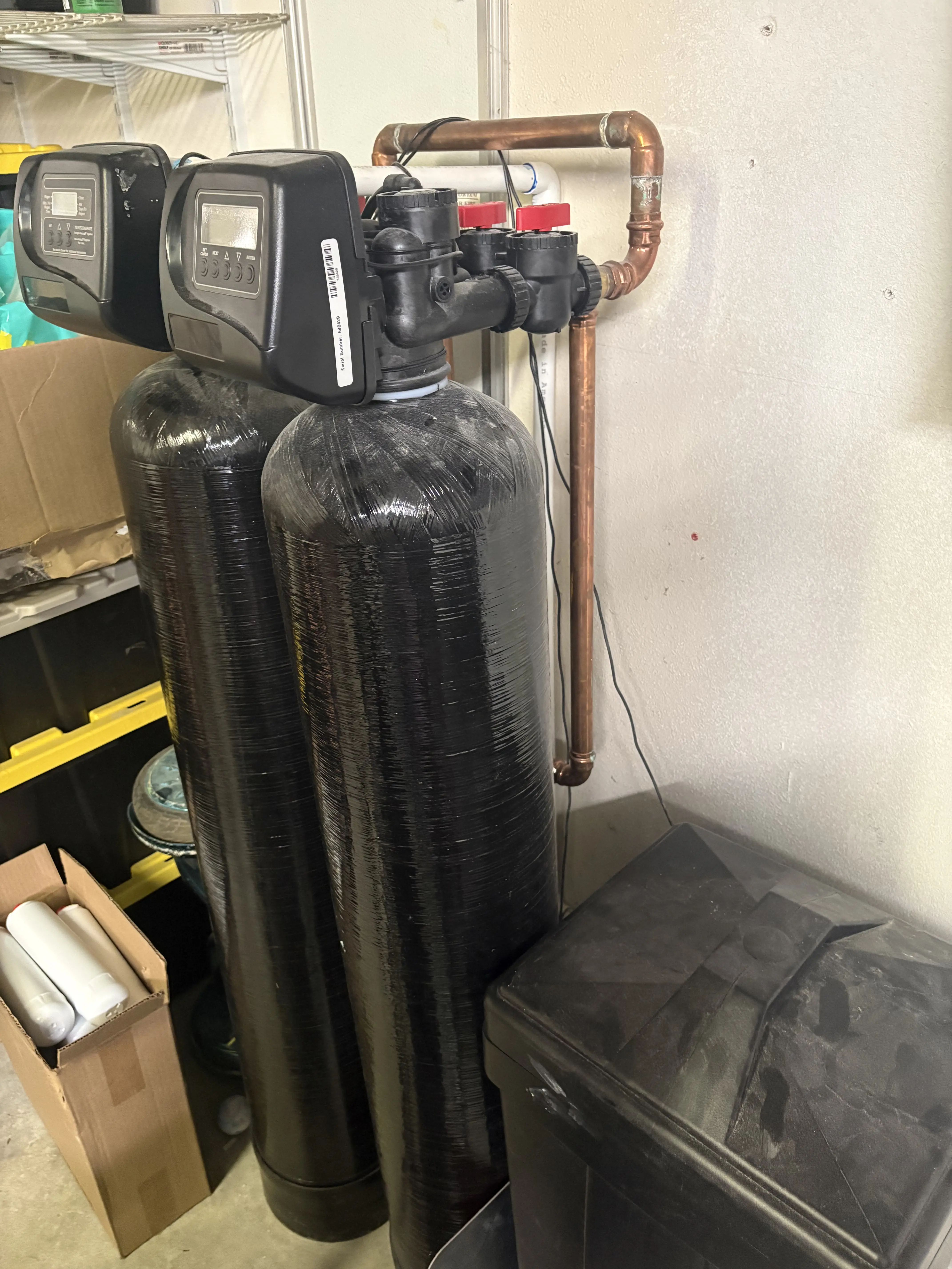 Water softener installation in Ontario CA